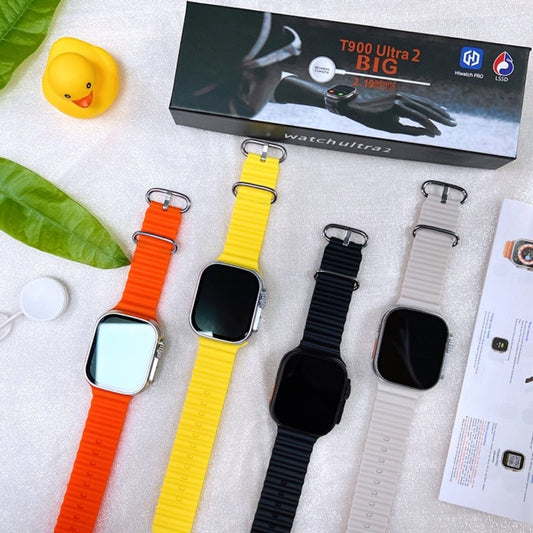New T900 Ultra 2 Smartwatch Big IPS Display With Gesture Feature Touch Screen Smart Watch