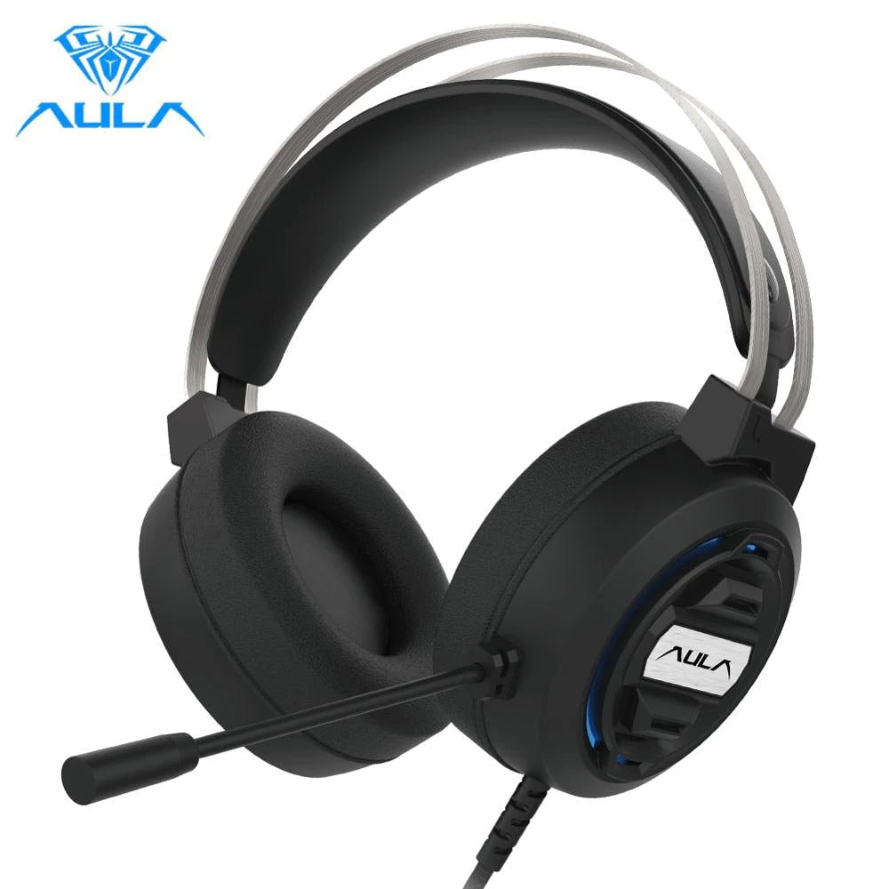 S603 Gaming Wired Headset Gamer Deep Bass Stereo Earphone With Microphone For PC Computer